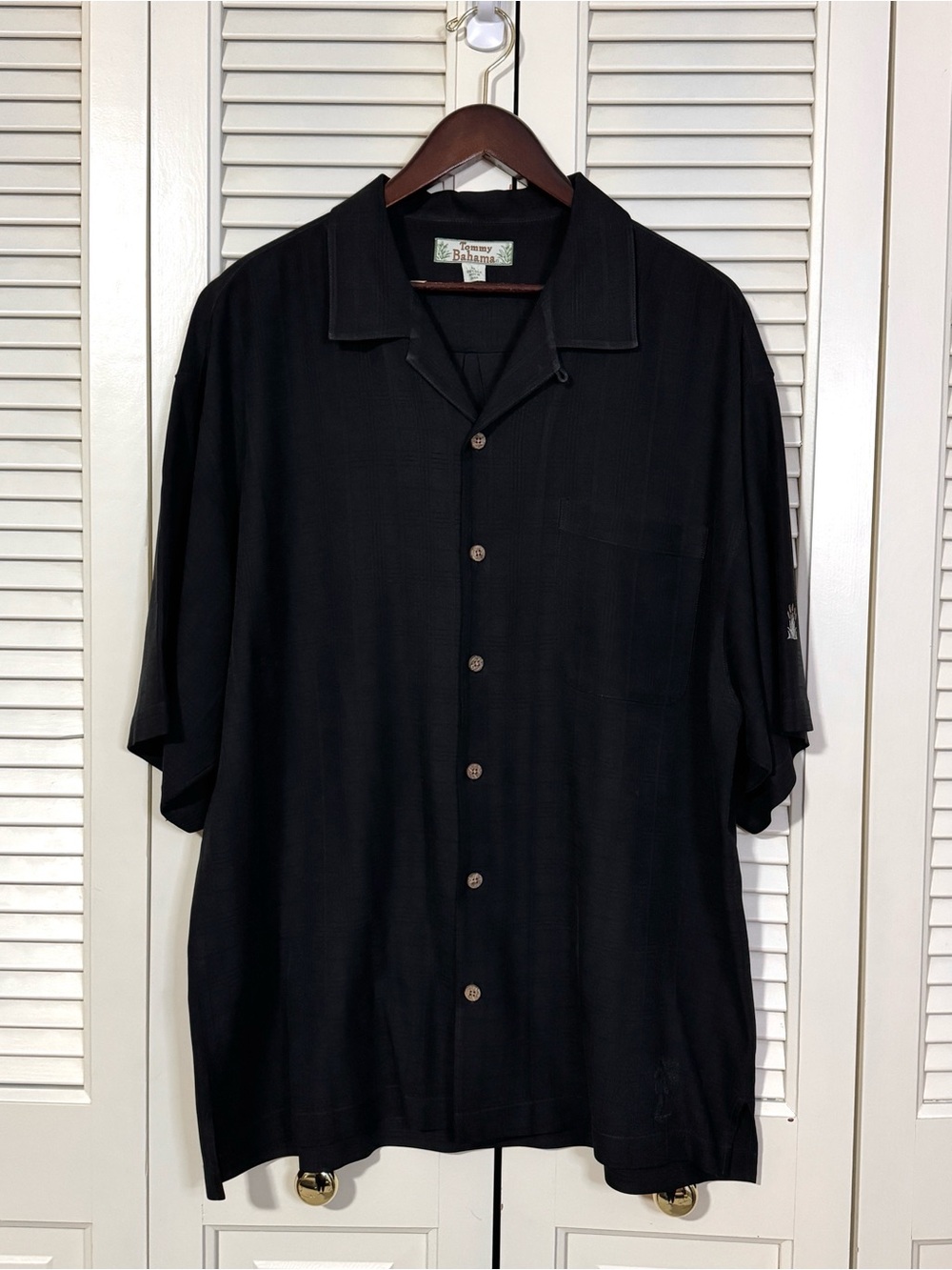 Tommy Bahama Spring Hill Golf Club Silk Camp Shirt
